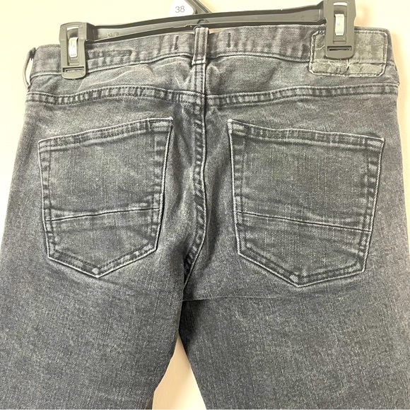 PACSUN Jeans Skinniest Comfort Stretch Distressed Black 30/30 - Picture 6 of 10